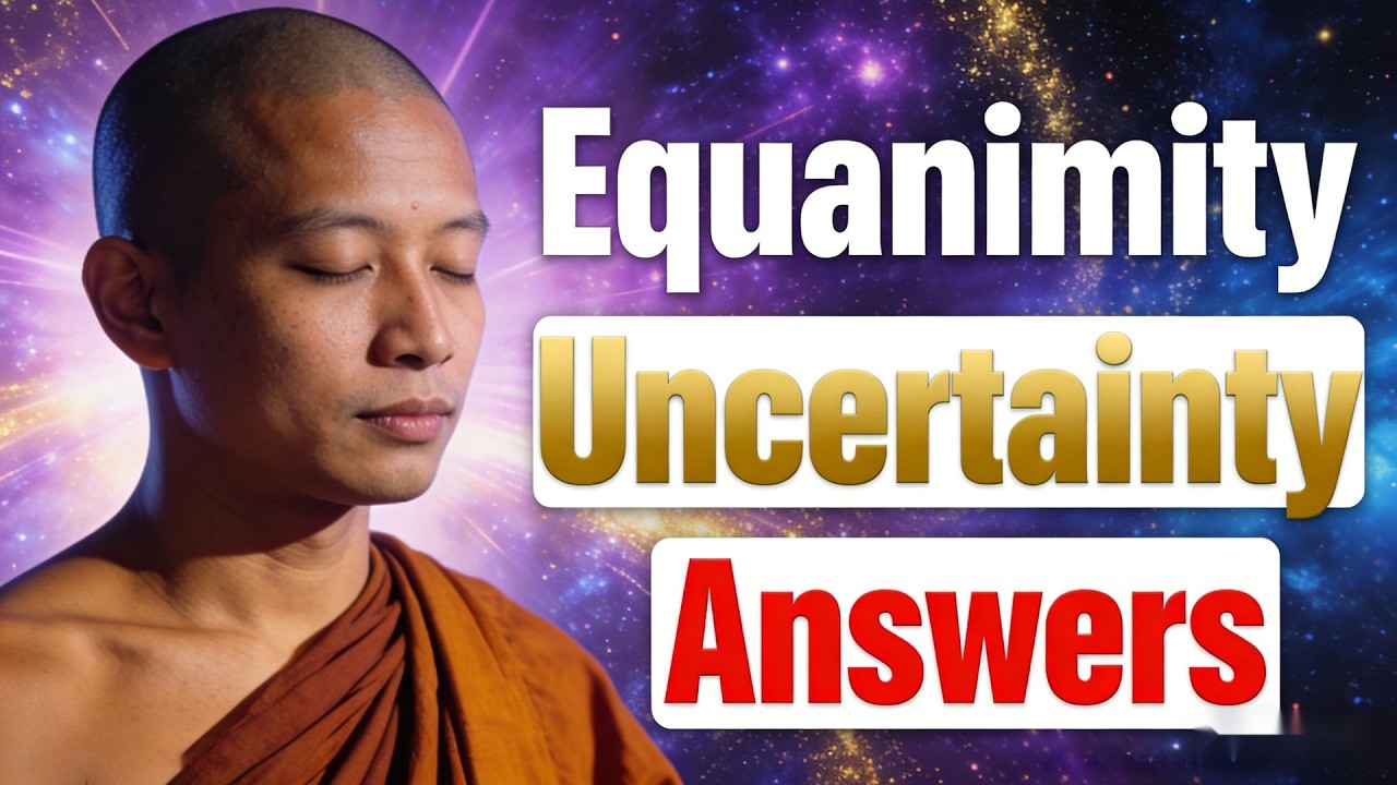 How Do You Develop Equanimity in Uncertainty：When Life Refuses to Give You Answers？