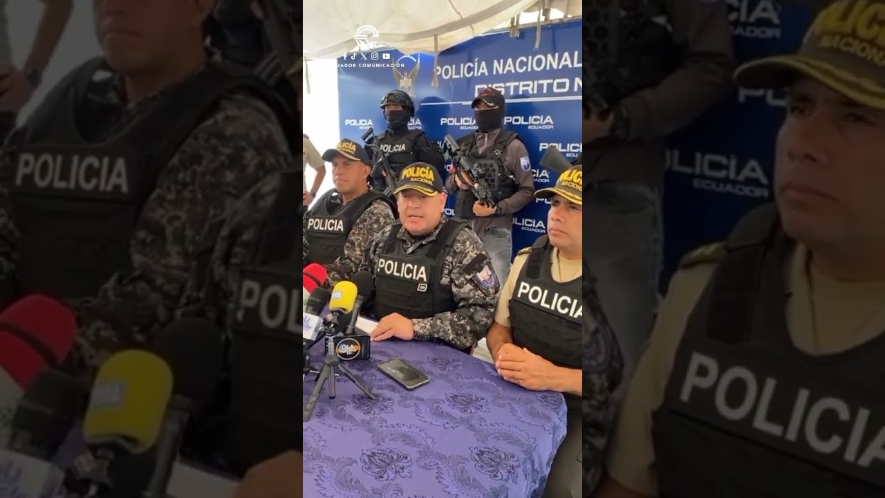 COMANDANTE DE POLICÍA DE MANTA PIDE QUE LAS PENAS MÍNIMAS PARA DELINCUNETES SEN AL MENOS DE 40 AÑOS