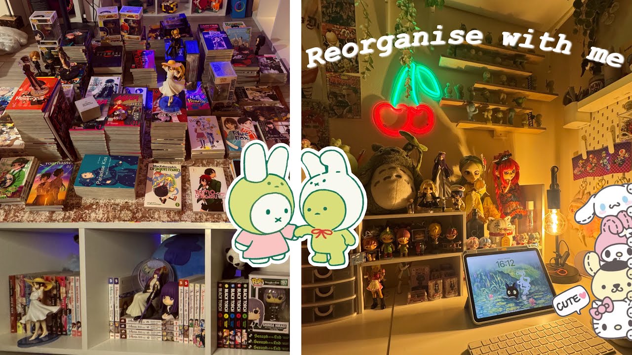 REORGANISE MY COLLECTION!! HUGE ANIME COLLECTION!!