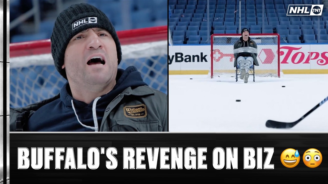 Rob Ray and the Sabres Had to Get Back at Biz 😭🏒