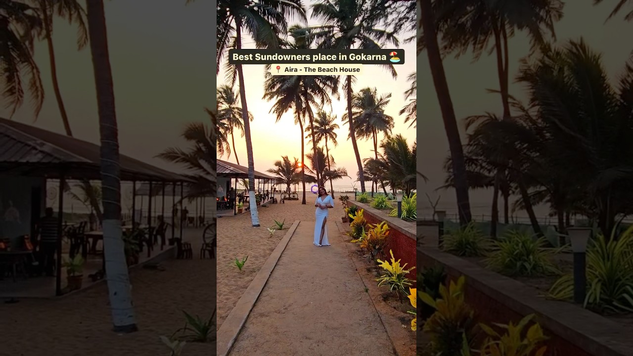 Best Beachfront Stay in Gokarna | Ocean Views & Stunning Sunsets : Aira Beach House.  #gateaway