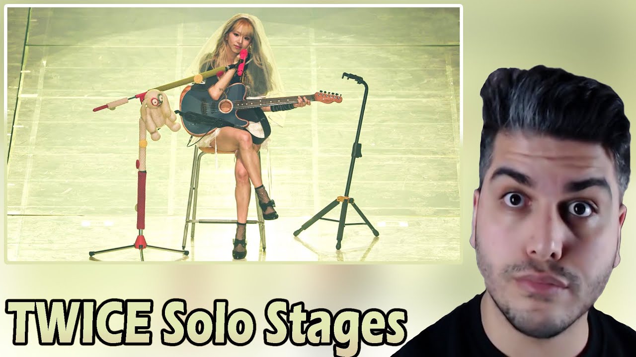 TWICE Chaeyoung & Jihyo SOLO STAGES REACTION | KPOP TEPKİ