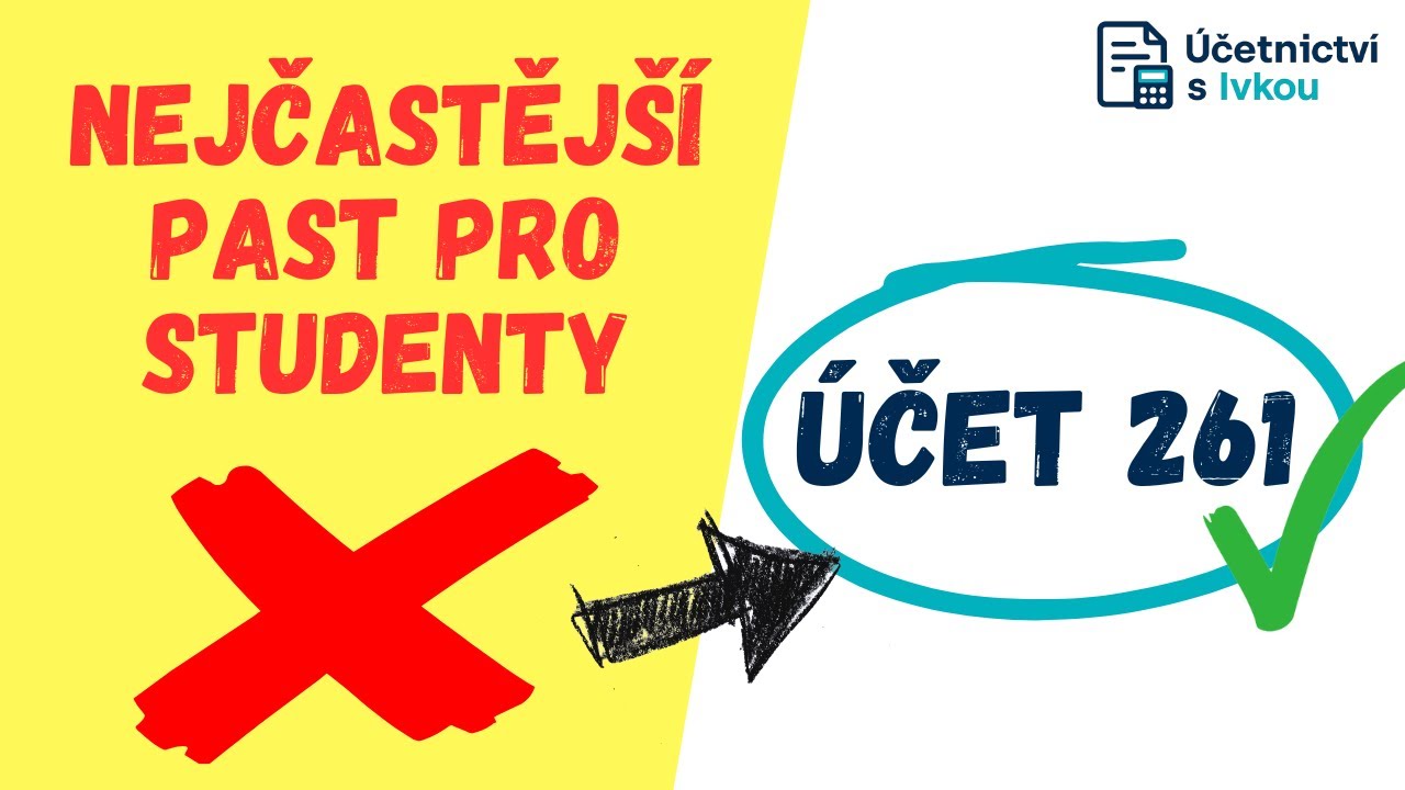 Účet 261 - Peníze na cestě #Ucetnictvi #UcetnictviProZacatecniky #MaDatiDal #PenizeNaCeste