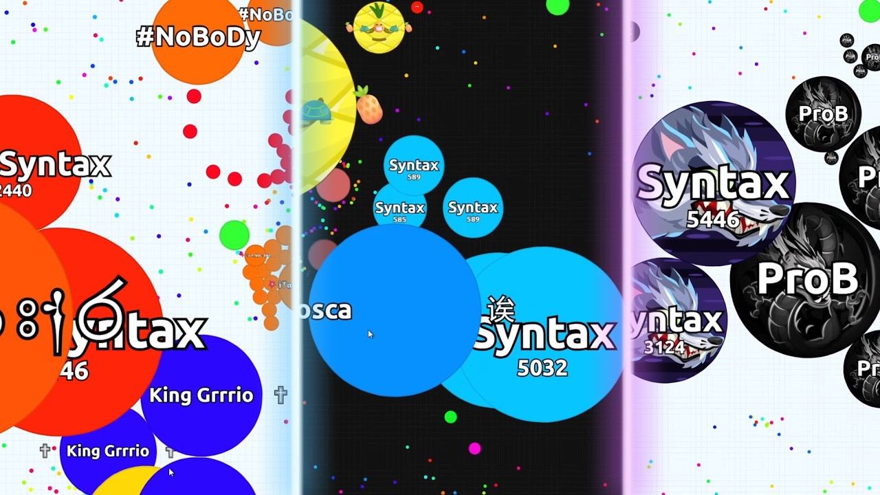 Syntaxian Shenanigans | Agar.io EXP Solo Gameplays