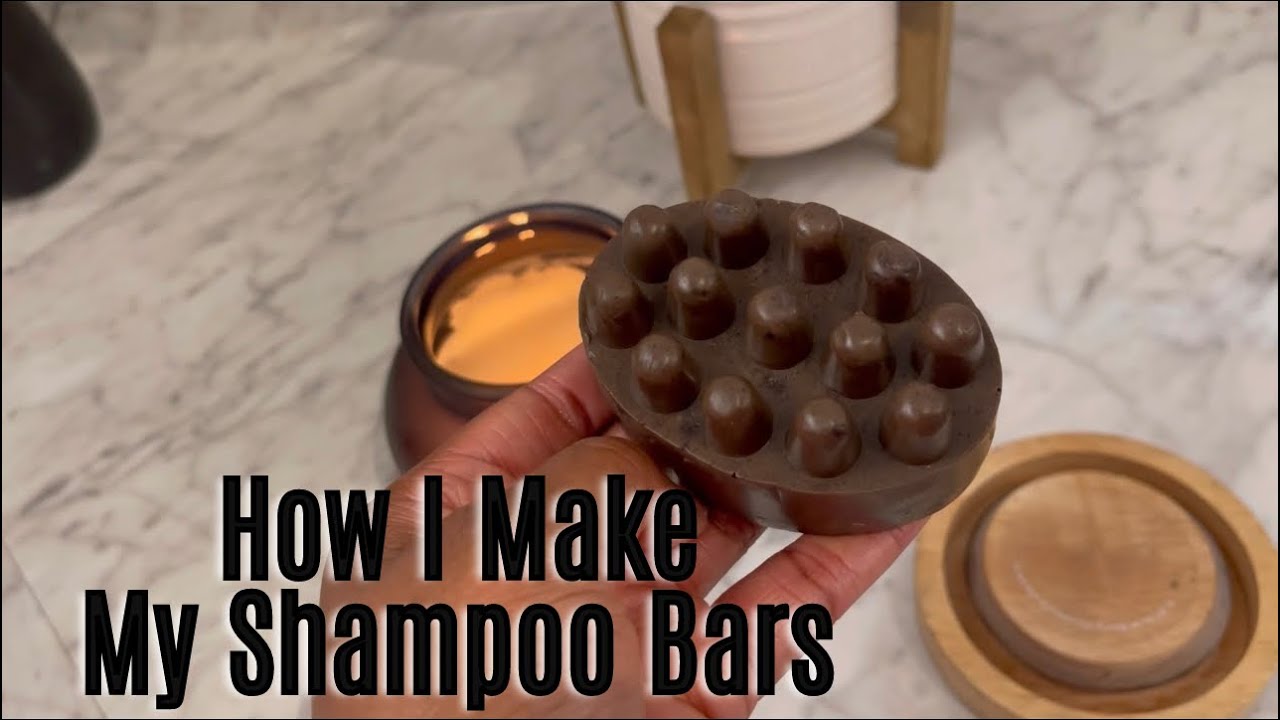 How I Make My Own Shampoo Bars￼