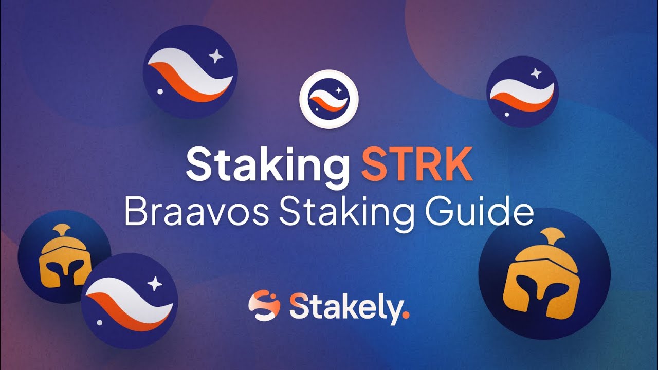 How to stake STRK with Braavos wallet | Starknet Staking Tutorial