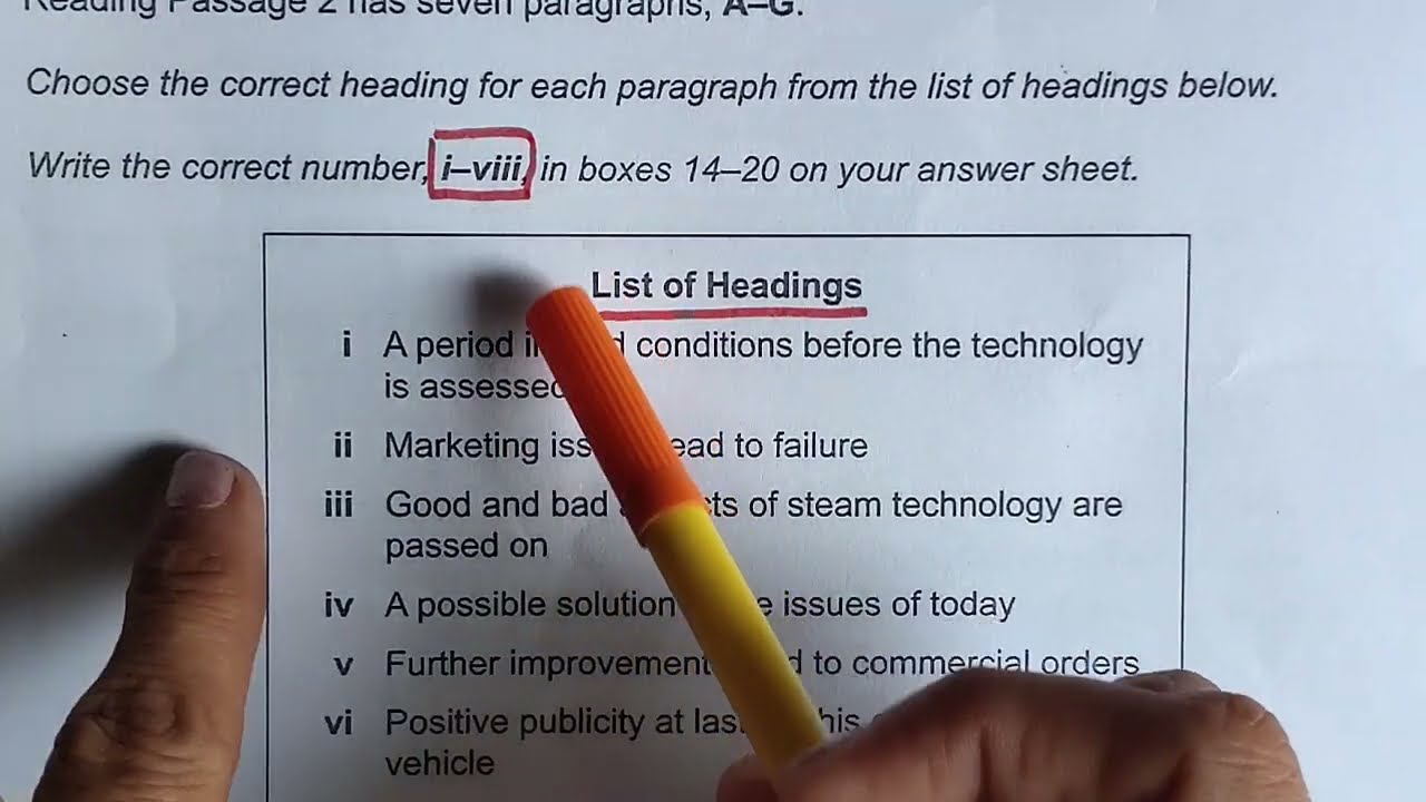 IELTS Reading tips | IELTS READING tips steam cars reading answers | How to solve  ielts reading