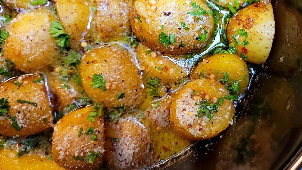The easiest potatoes you'll ever make! | Slow Cooker Potato Recipe