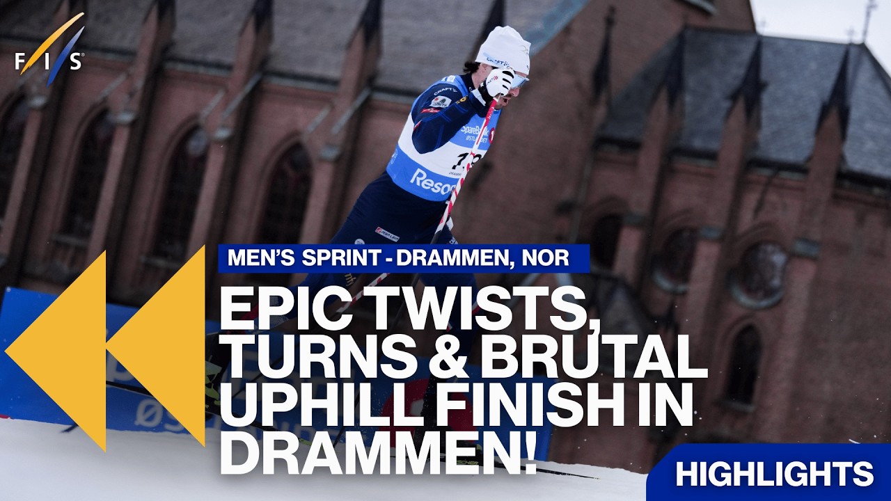 Epic Twists, Turns & Brutal Uphill Finish in Drammen! | Highlights | FIS Cross Country