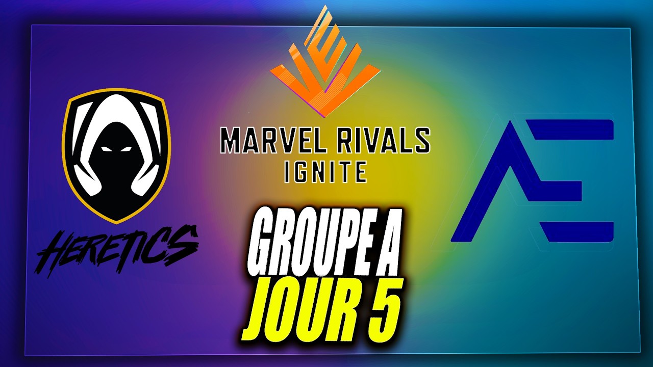 MARVEL RIVALS IGNITE 2026 PRE-SAISON EMEA ► TEAM HERETICS Vs ALTER ESPORTS (Bo3)