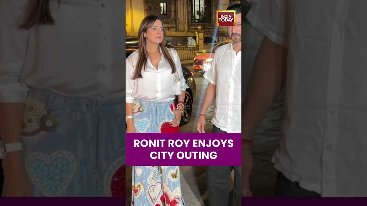 Actor Ronit Roy Enjoys City Outing | Mumbai | Entertainment | Bollywood News