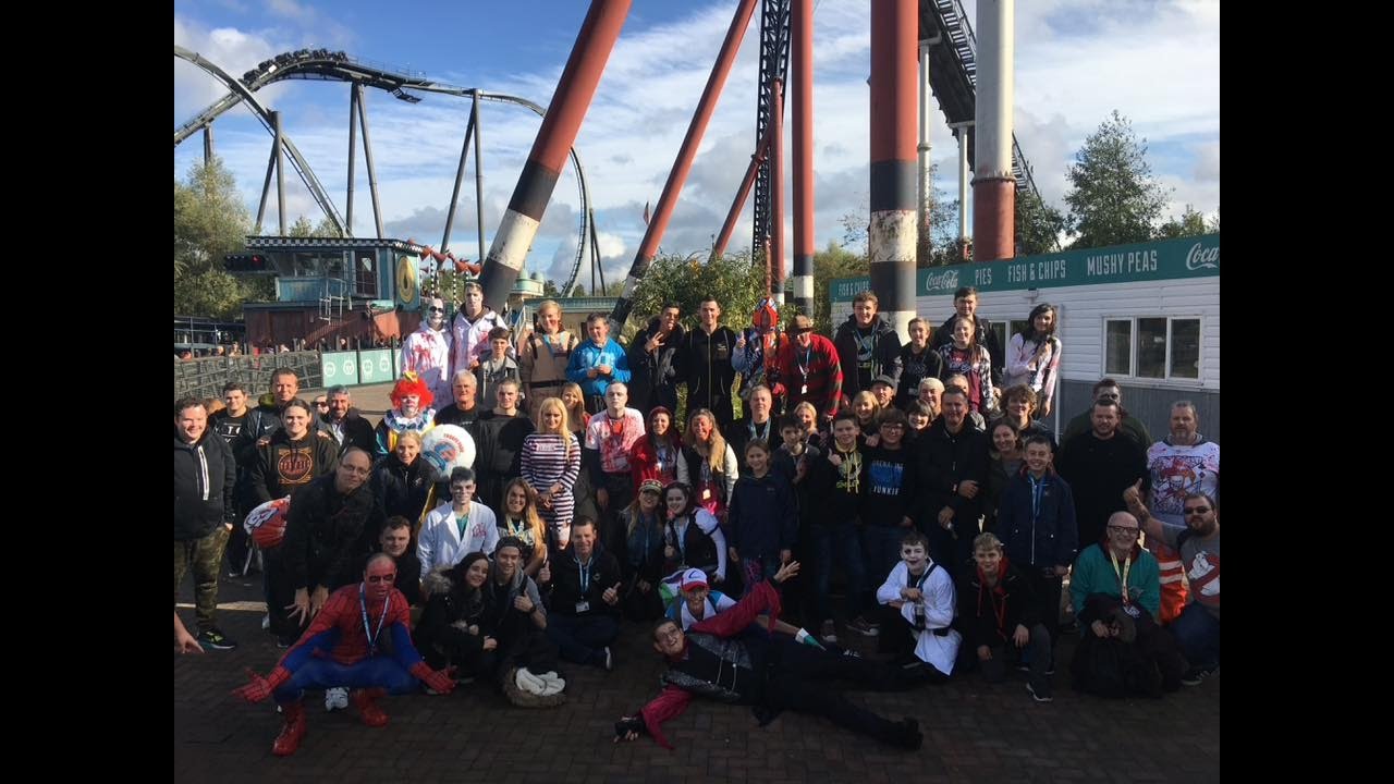 Видеоблог о событиях Ночи страха в тематическом парке Thorpe Park Worldwide, октябрь 2016 г.