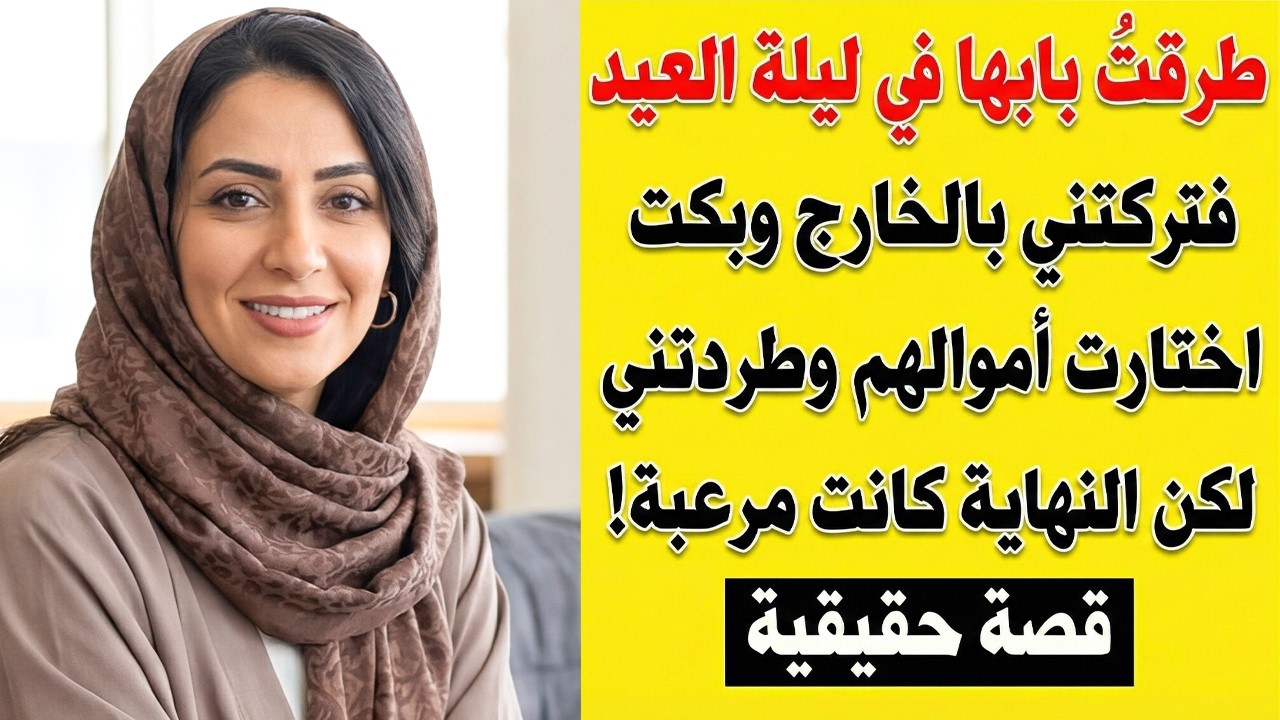 طردتني ابنتي ليلة العيد لإرضاء حماتها الثرية فكان عقاب الله أسرع مما توقعت !