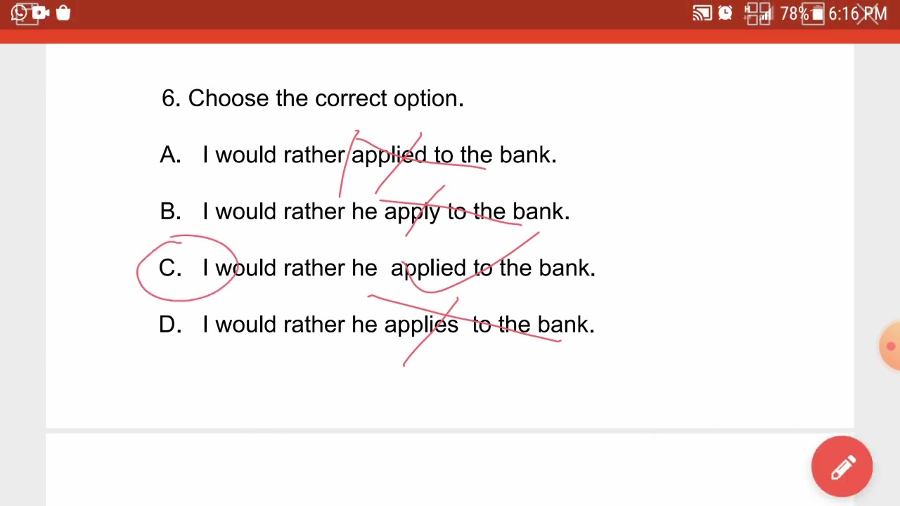 NMDCAT English Verbs Mcqs Discussion