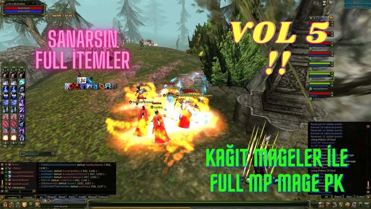 FELİS'İN 15 LİRALIK KAĞIT MAGELERİ - FULL MP MAGE PK VOL5.