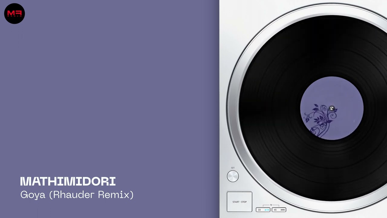 Mathimidori - Goya (Rhauder Remix) | dub techno music, club music, electronic music, deep house