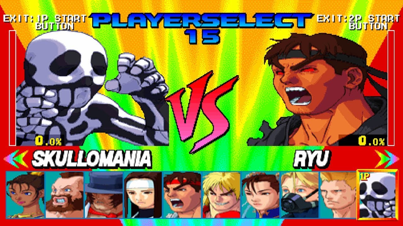 Street Fighter EX Plus Alpha All Characters [PS1]