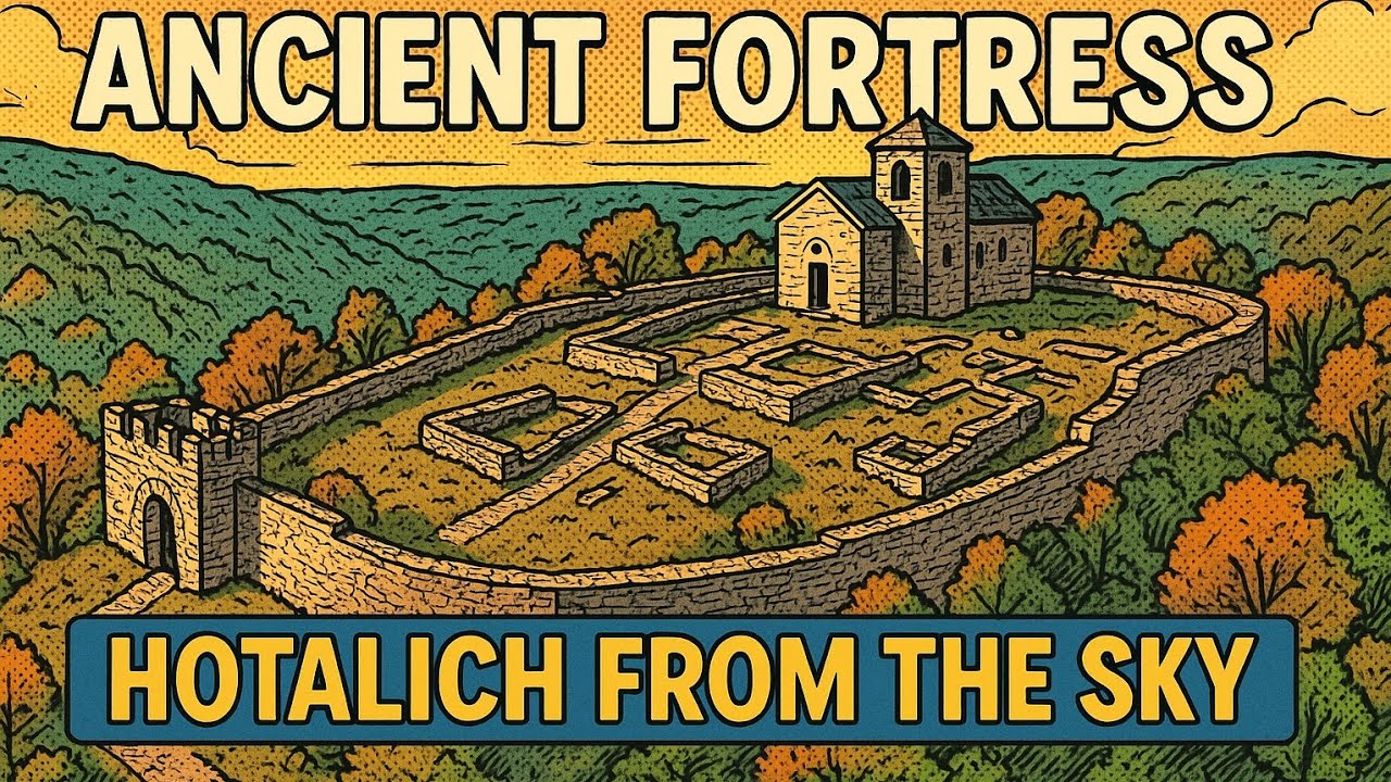 Exploring Bulgaria’s Ancient Fortress – Hotalich from the Sky