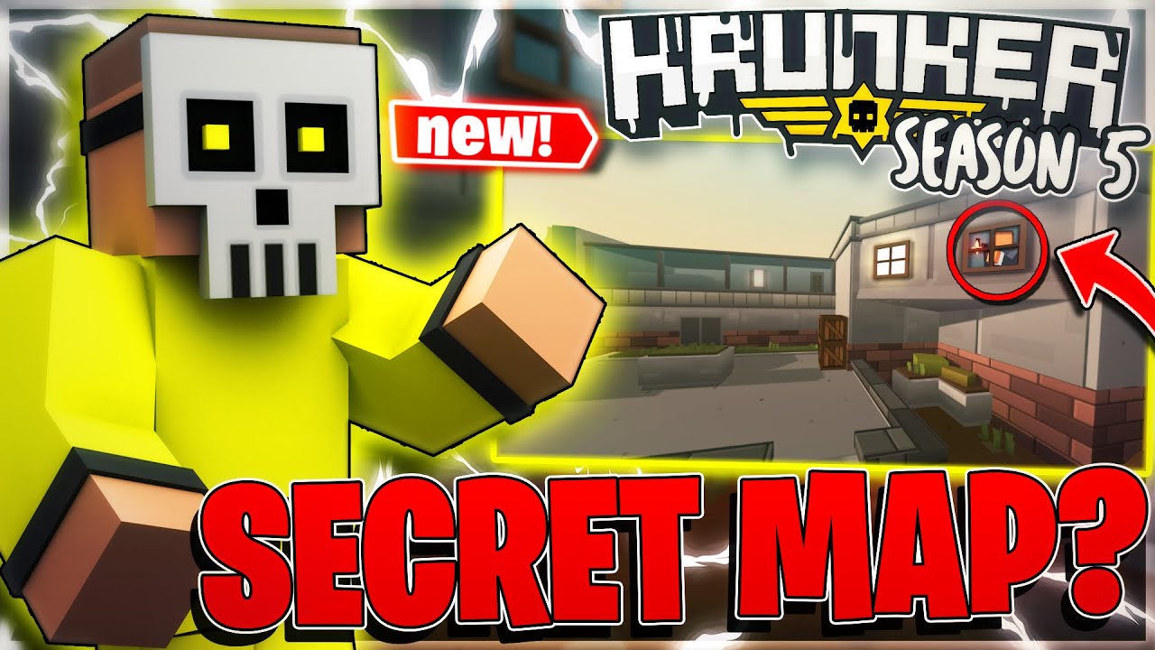 SECRET KRUNKER.IO SEASON 5 MAP.. (Competitive)