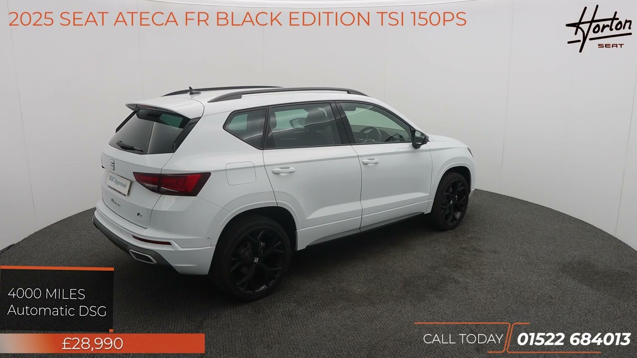 SEAT ATECA FR BLACK EDITION 1.5TSI (150PS) | 2025