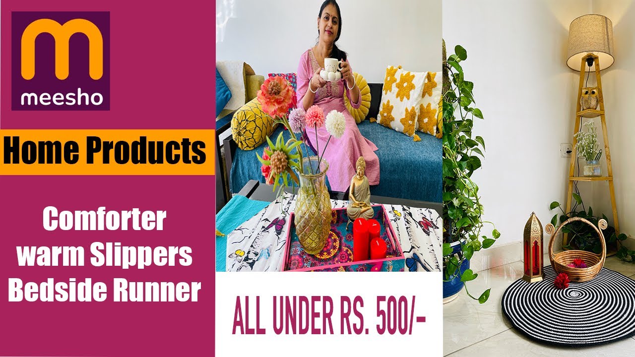 Meesho Winter Home Finds //Meesho Haul Under Rs.500/- // Meesho Must Have Products//Home Decor Ideas