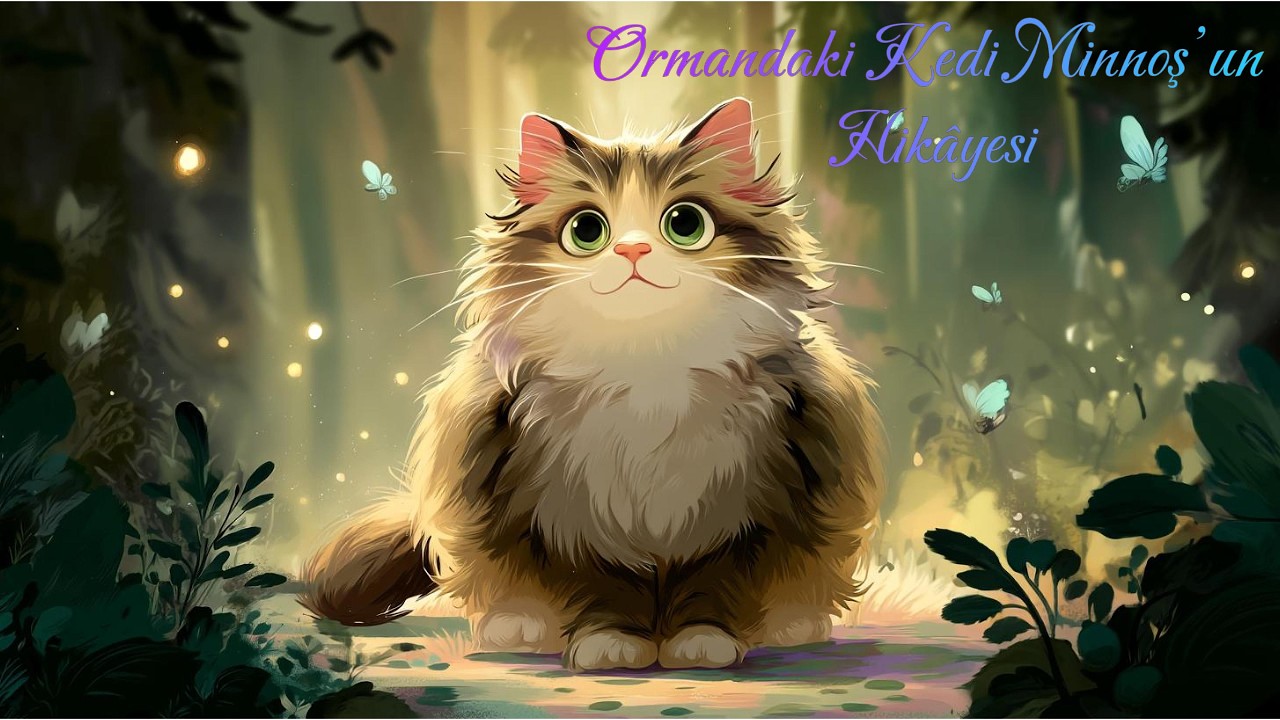 Ormandaki Kedi Minnoş’un Hikâyesi..Minnoş Paylaşmayı Öğrenecek mi? Çocuk masalı #masal #eğiticimasal