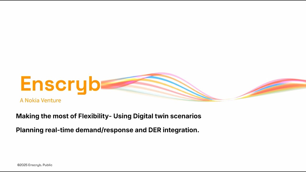 Using Digital twin scenarios for planning real-time demand/response and DER integration | 13 Mar 25