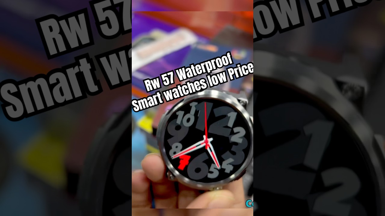 Rw 57 WaterProof Smart watch Cheap Price Karachi | Online Available 03119062669 #smartwatch