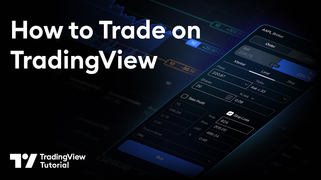 Как начать торговать на TradingView