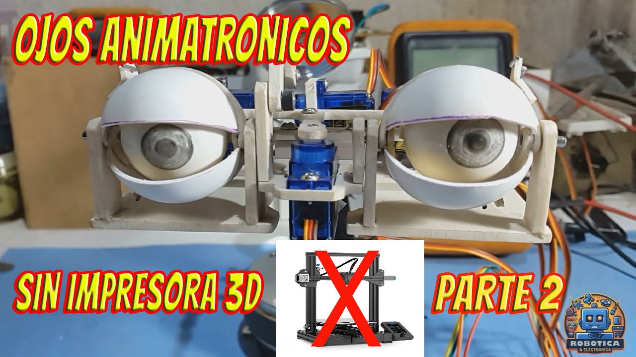 TUTORIAL: COMO HACER OJOS ANIMATRONICOS PARTE 2