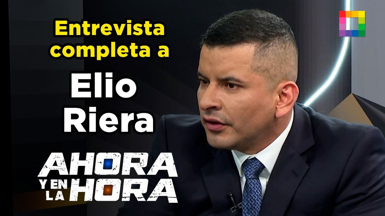Ahora y en la Hora - ENE 20 - ENTREVISTA COMPLETA A ELIO RIERA | Willax