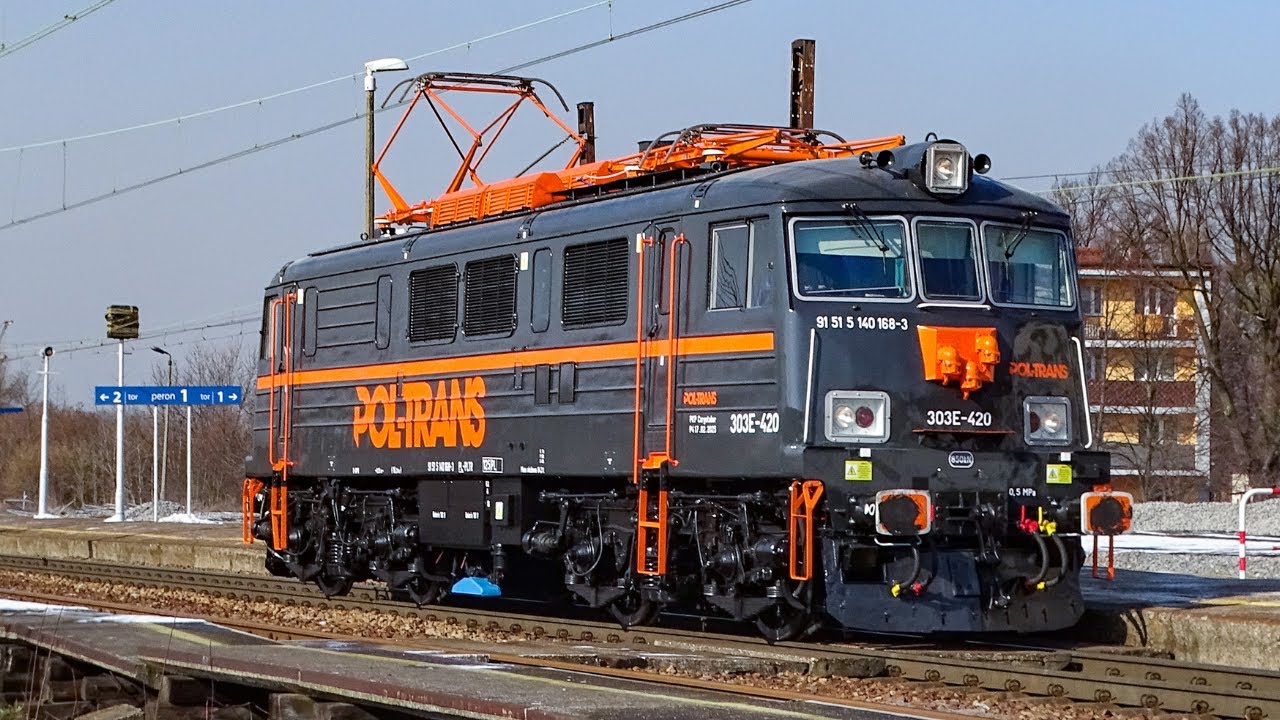303E-420 Pol-Trans świeżo po naprawie rewizyjnej