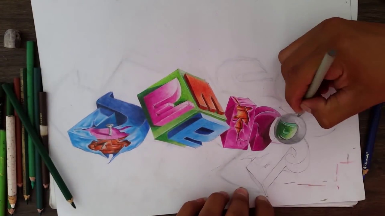 graffiti en 3D 2016