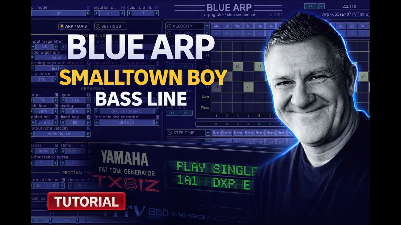 Blue Arp tutorial- Bronski Beat’s bass line