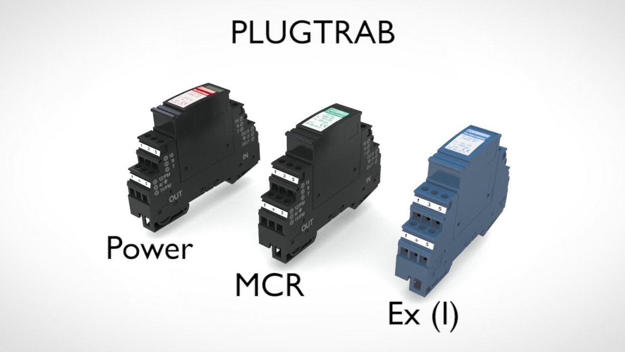 PLUGTRAB | The Plug-In Surge Protection for Measurement and Control Technology