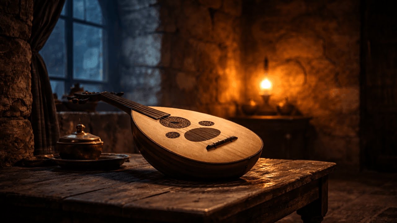 Ancient Oud Ambience (Slowed) | 1 Hour Deep Calm