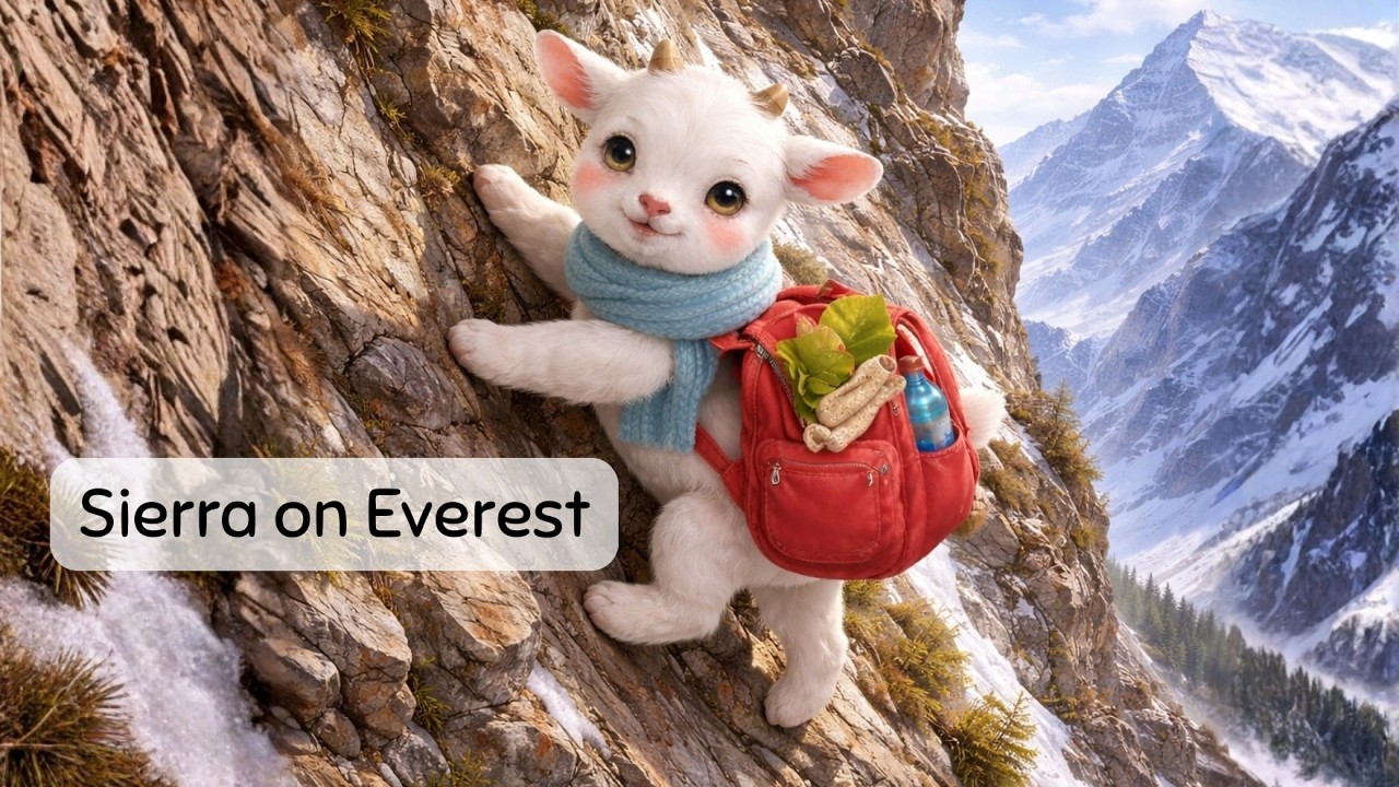 Sierra on Everest? 🐐🏔️ | A Dream as Big as the Sky | Kids Story Read-Aloud