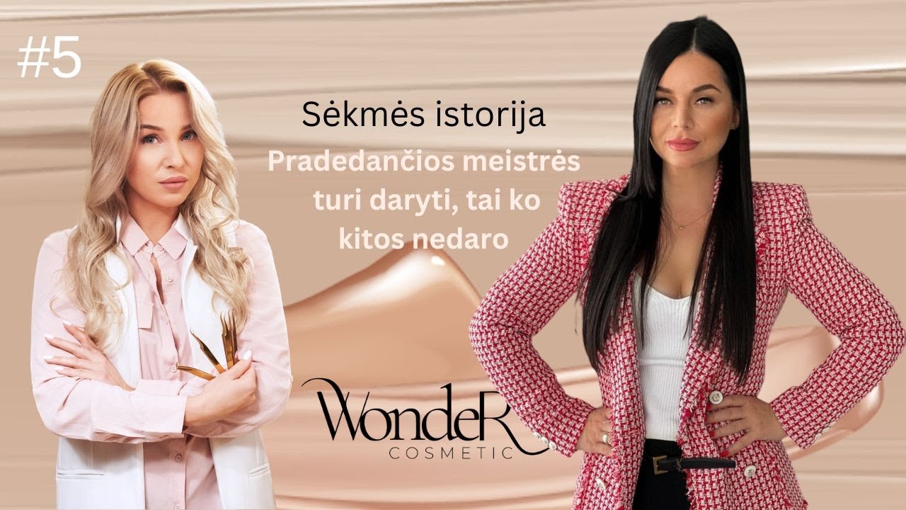 #5 Pradedančios meistrės turi daryti, tai ko kitos nedaro - Aistė Cikanavičė | Sėkmės istorija