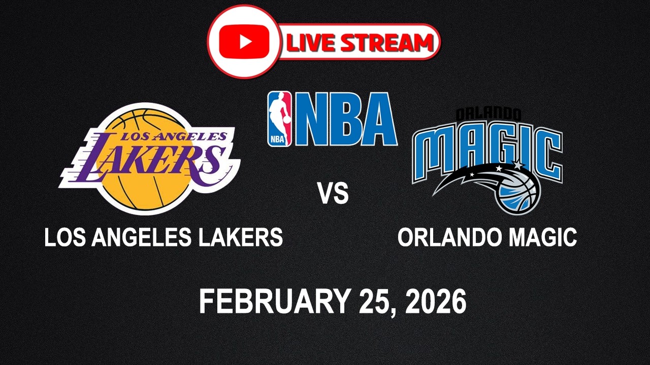 NBA LIVE! LAKERS vs MAGIC | NBA REGULAR SEASON | February 25, 2026 | NBA2K24 Simulation Only