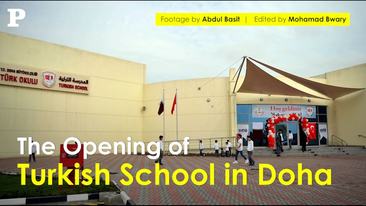 The Opening of Turkish School in Doha
