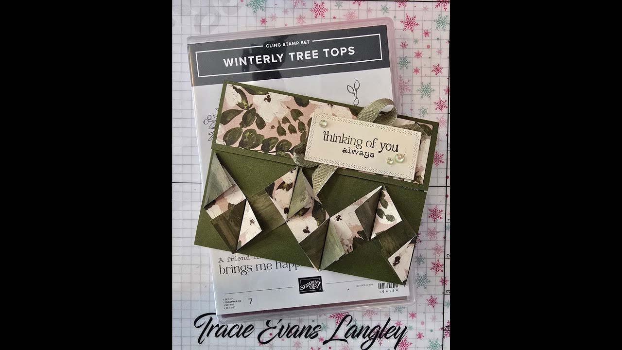 Stamping With My Mom - Herringbone Technique Part 1