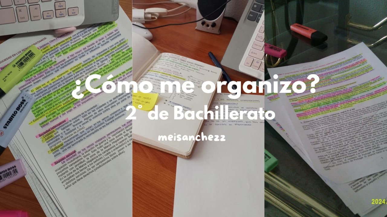 ¿Cómo me organizo para estudiar? | Mei Sanchez | StudywithMei