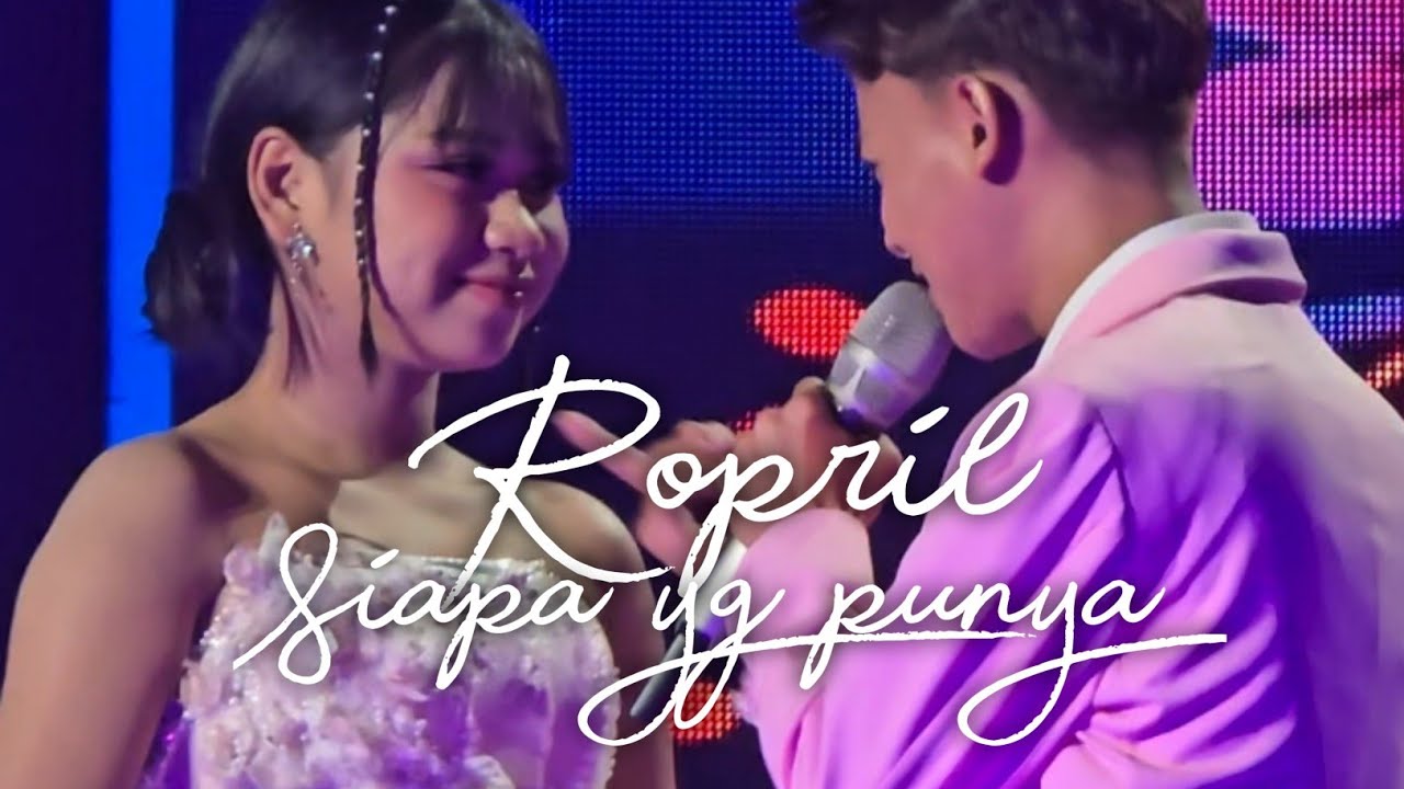 SIAPA YANG PUNYA - ROPRIL ROBI APRIL DA 7  - DA 7 MEGA KONSER  PENUH CINTA