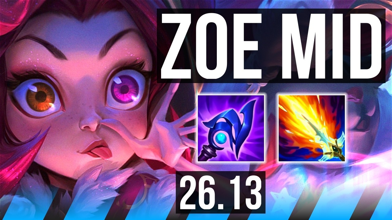 ZOE vs LOCKE (MID) | Deathfire Touch | EUW Diamond | 26.13