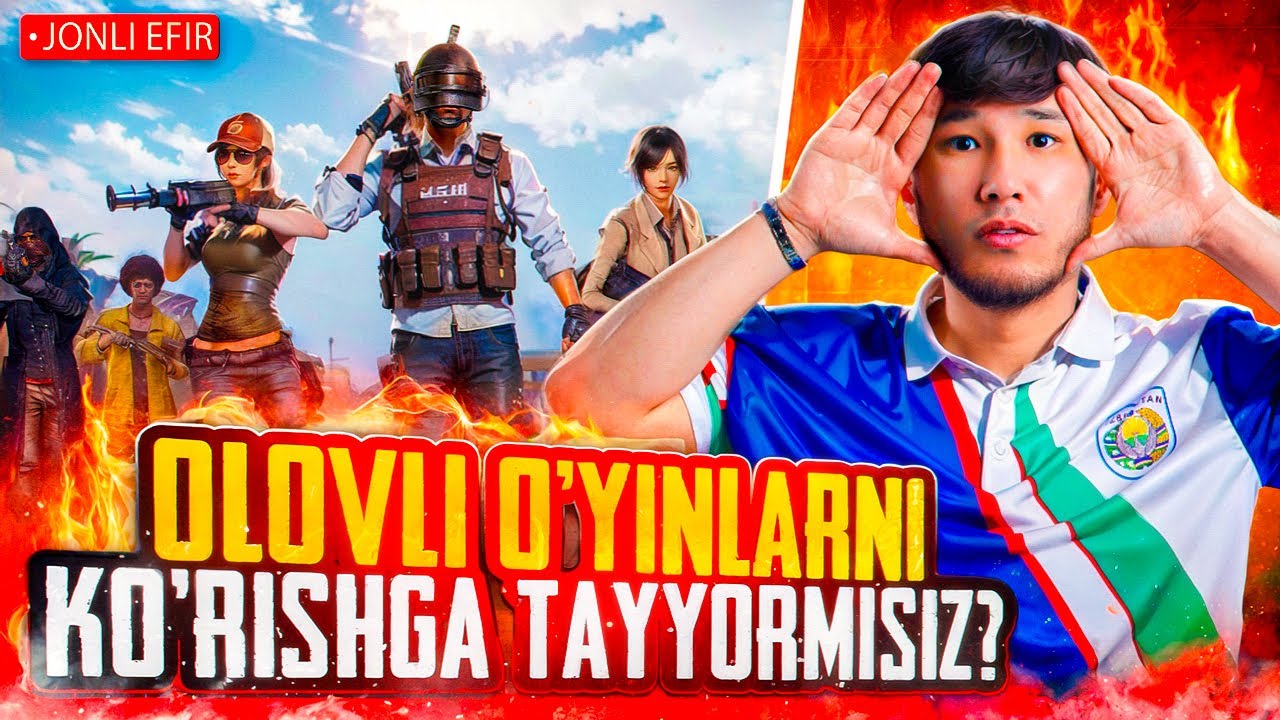 OLOVLI O'YINLARNI KO'RISHGA TAYYORMISIZ? ULTIMET ROYALDA QO'LLAB QUVVATLEMIZ ➤ 🇺🇿🔥- PUBG MOBILE