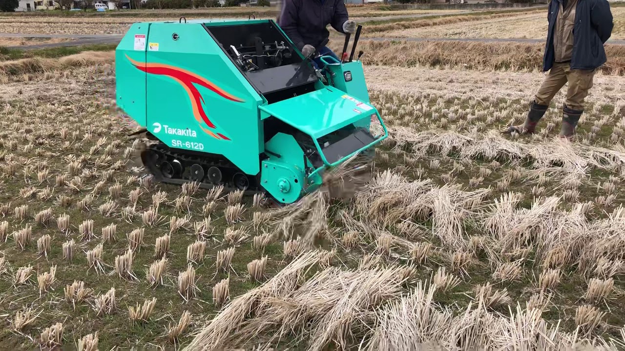 タカキタ ロールベーラ実演