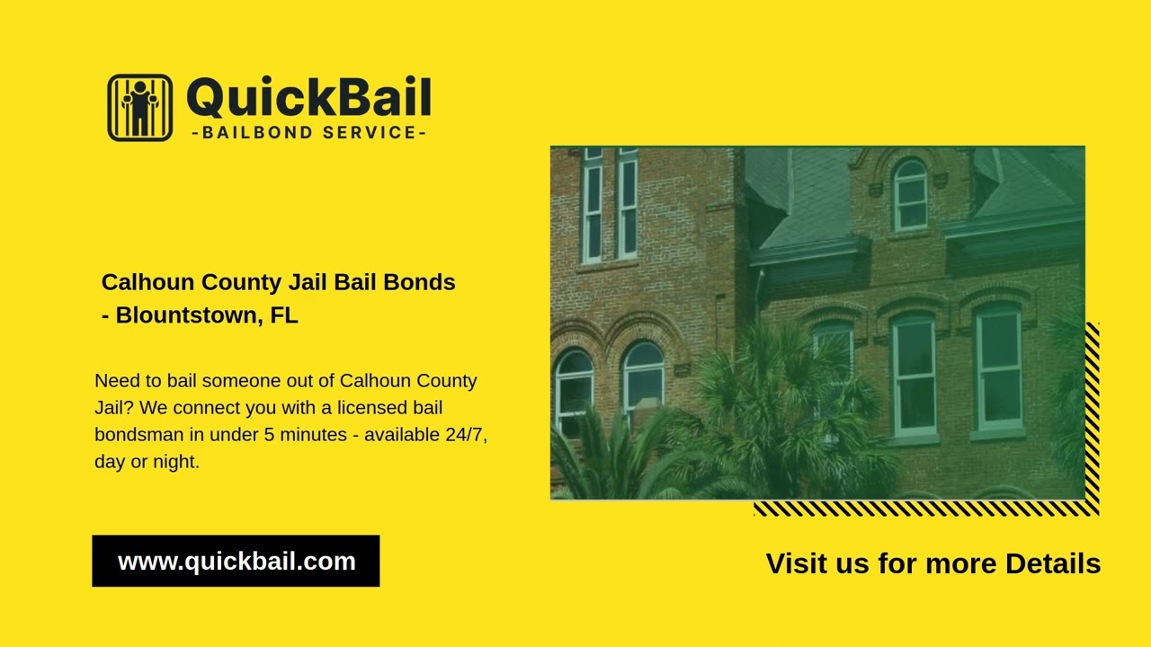 Get Bail Today | Calhoun County Jail Bail Bonds - Blountstown, FL | QuickBail.com