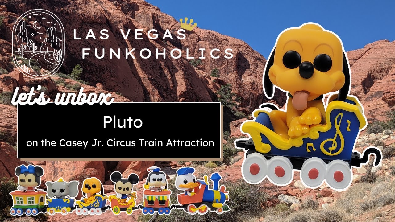 Let's Unbox: Funko Pop! Trains #04 Pluto on the Casey Jr. Circus Train Attraction (Disney)