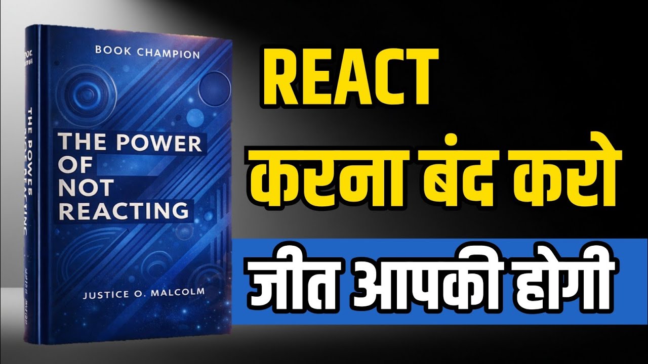REACT  मत करो POWERFUL बनो | The Power Of Not reacting 
