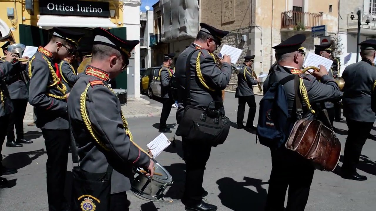 Banda di Mola di Bari - Marcia La Traslazione - Processione dei Misteri di Valenzano 29/03/24